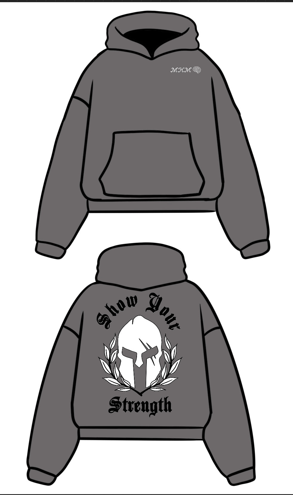 Show Your Strength Hoodie