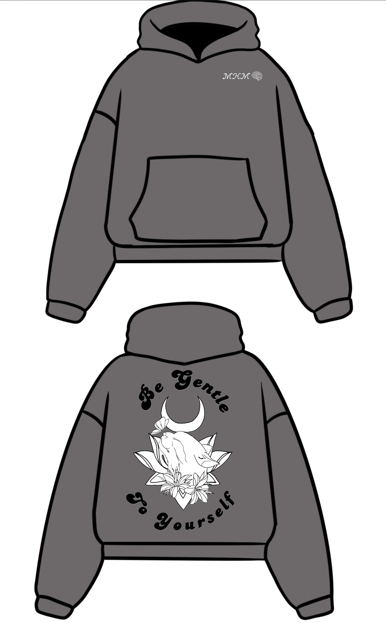 Be Gentle To Yourself Hoodie
